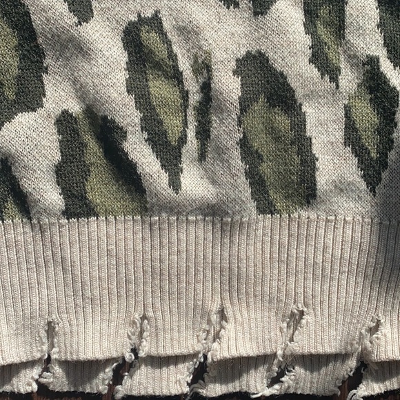 *SOLD* VICI Leopard Sweater - Picture 4 of 5